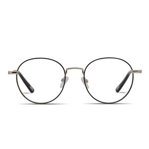 OTTOTO 35-000453 BLACK SILVER EYEGLASSES SUNGLASSES FRAMES 49-19-145